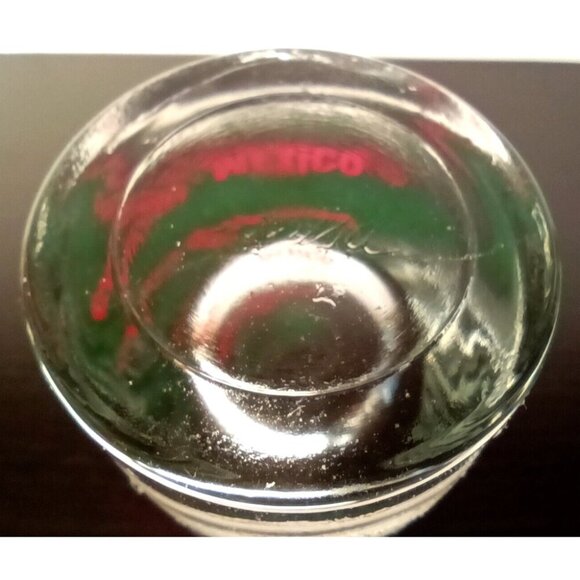 Dos Equis Shot Glass Set of 2 Cancun Mexico Cerveza Clara XX Rare Collectibe Bar - Picture 3 of 6